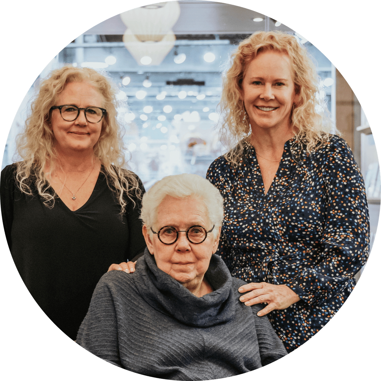 Anne McGilvray and team